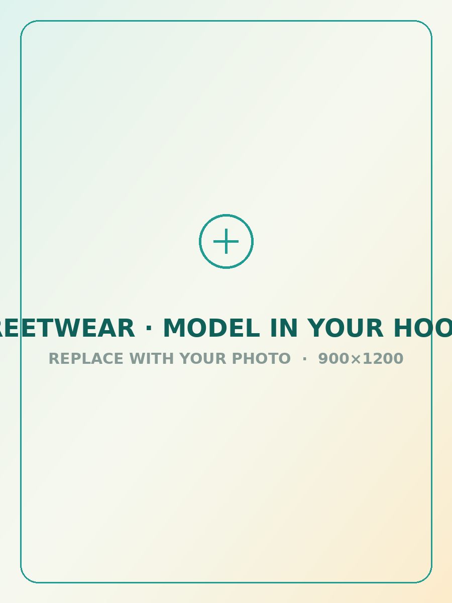 Streetwear sample garment